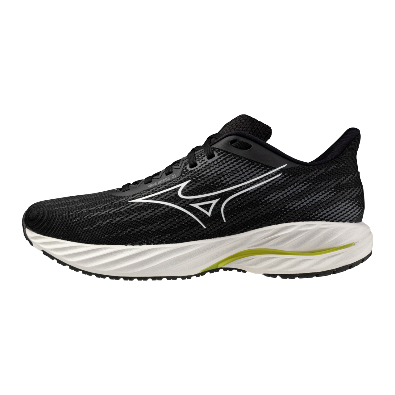 Mizuno WAVE INSPIRE 21 Chaussures de running Vibrant Jaune Homme Taille42